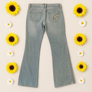 Joe's Jeans with Unique Rainbow Embroidery - Size 32 - Gently Used